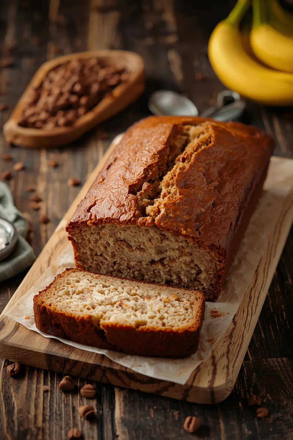 Close up photo of Homemade Banana Bread
